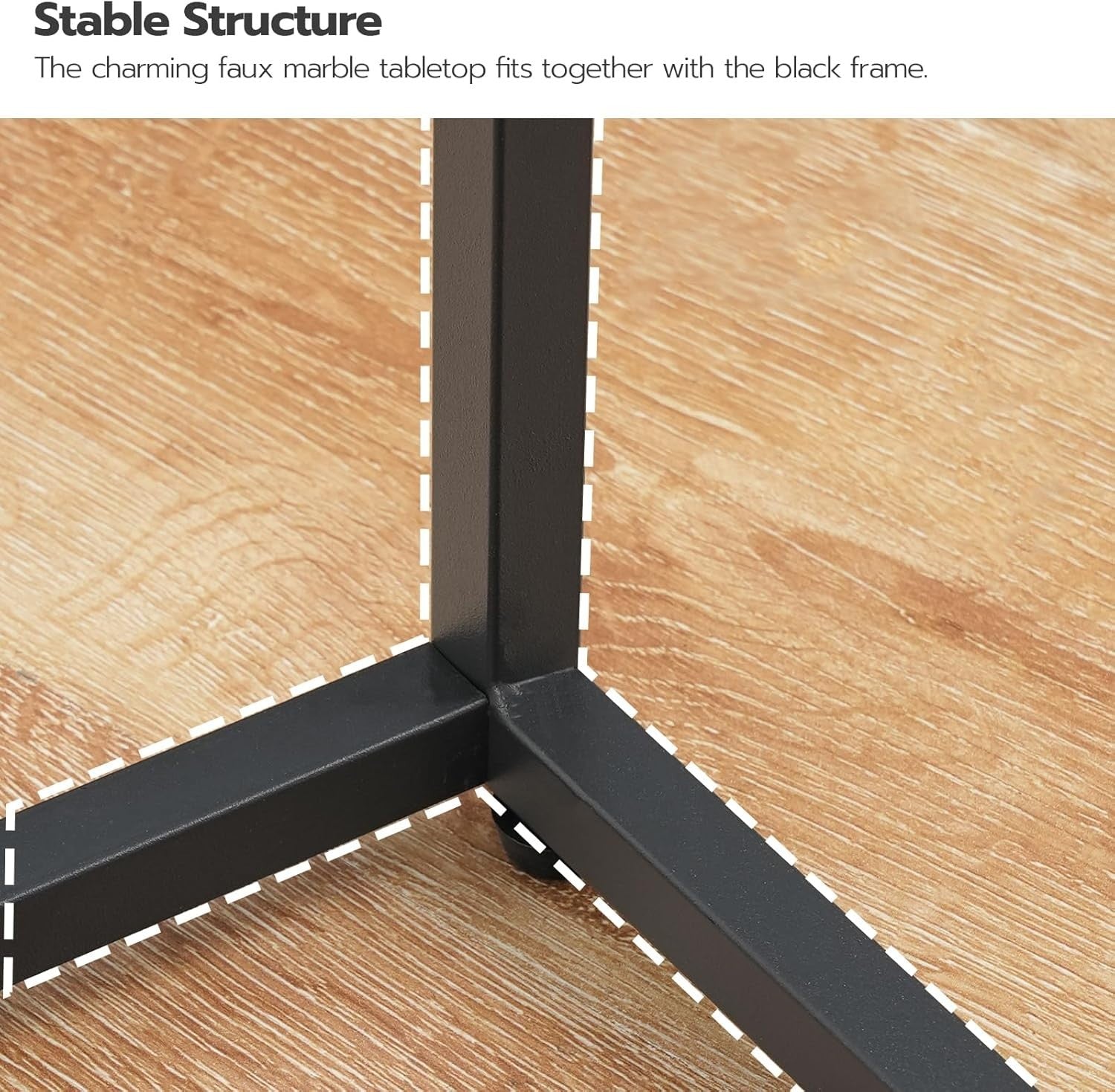 Slim Console Table with Marble Top & Metal Frame – Perfect for Hallways