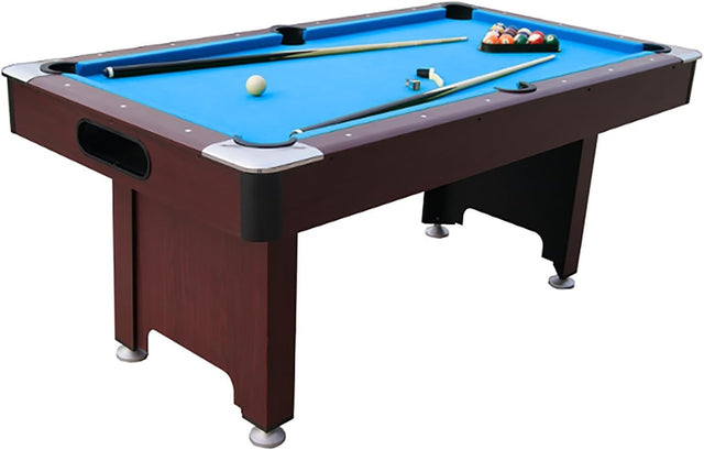 6FT Full Size Pool Table Automatic Ball Return Home Billiards Set
