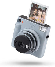 Square Instant Camera Glacier Blue Selfie Mirror Auto Exposure Camera