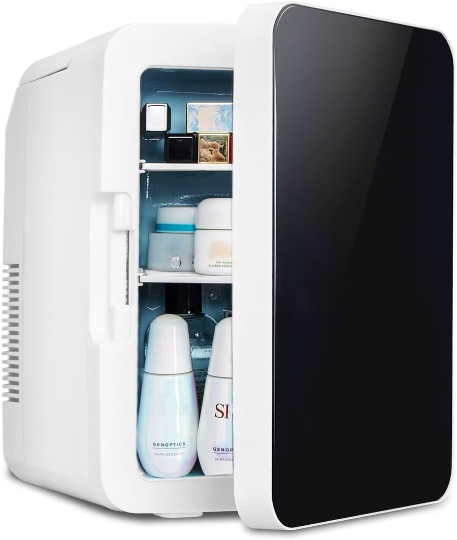 10L Mini Fridge Portable AC/DC Cooler Skincare Drinks Food Black