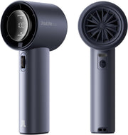 Handheld Fan – 100-Speed Turbo Brushless 3600mAh Rechargeable with Display Blue
