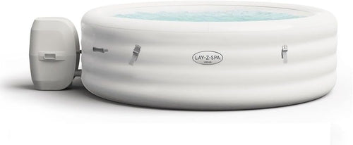 4–6 Person Inflatable Hot Tub 140 AirJet Heated Spa Freeze Protection
