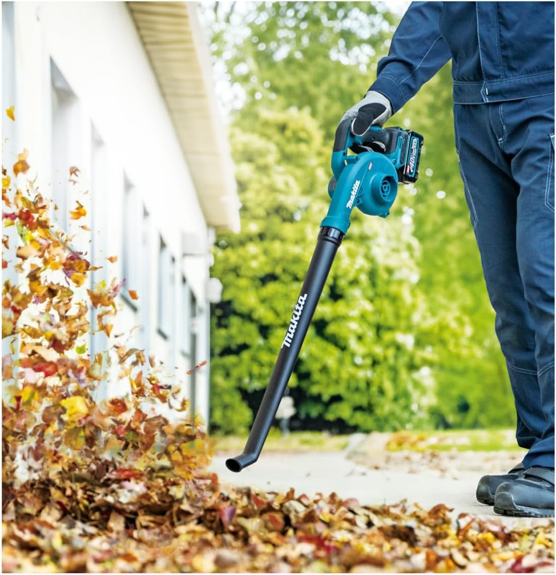 40V Cordless Leaf Blower Lightweight Handheld Variable Speed Garden Tool