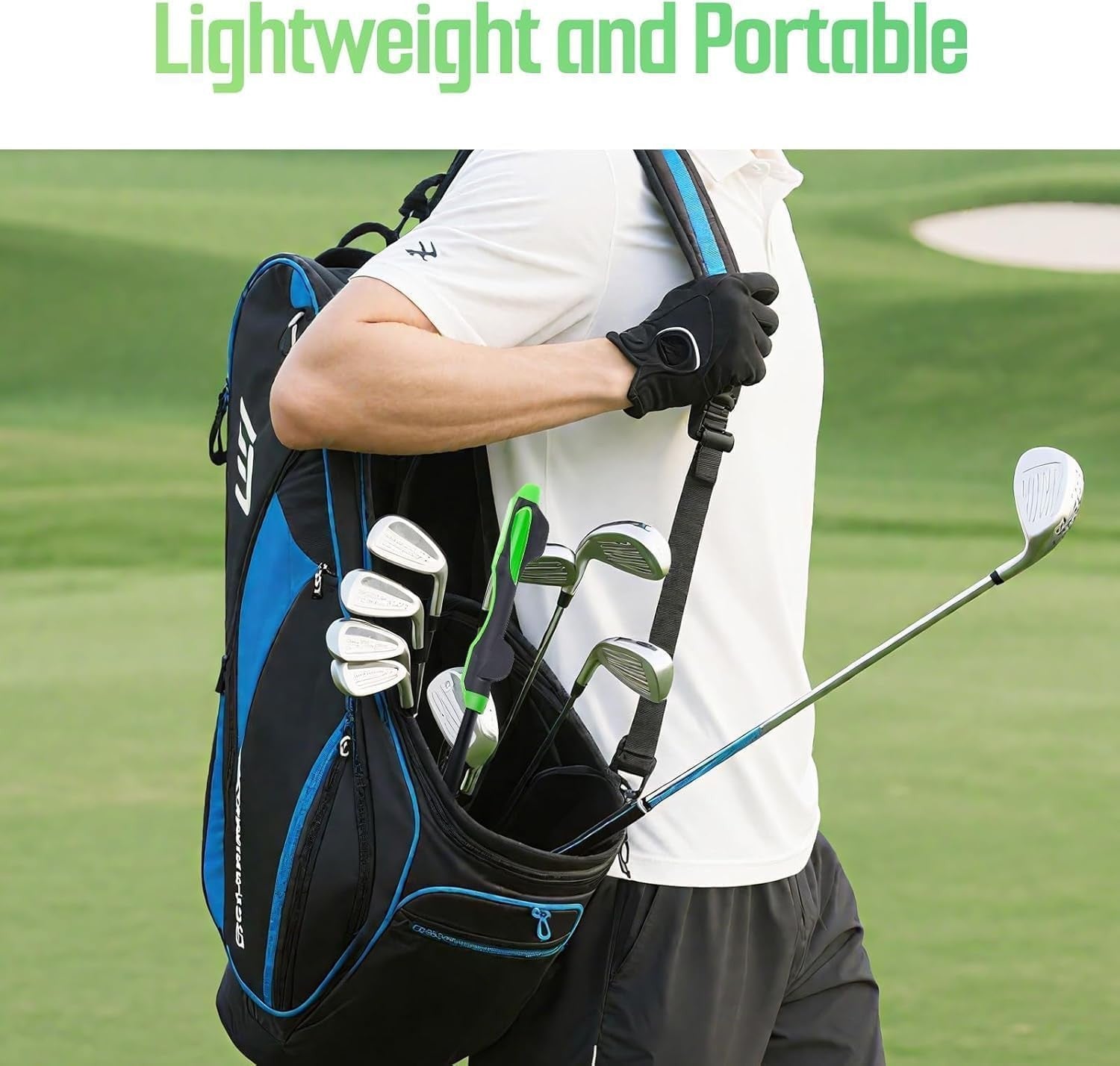 Golf Swing Trainer Grip & Wrist Alignment Aid Feedback Pad