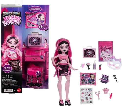 Vampire Doll Self Care Set with 13 Surprises Beauty Crafts Display