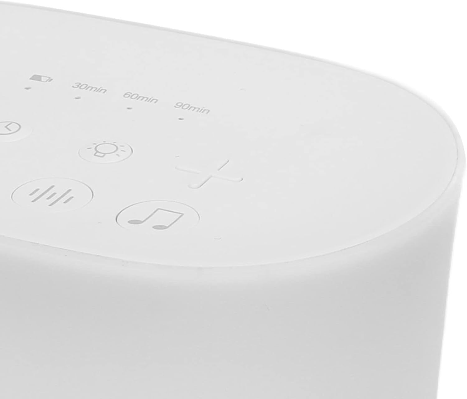Portable White Noise Machine – 26 Soothing Sounds, Night Light, Travel
