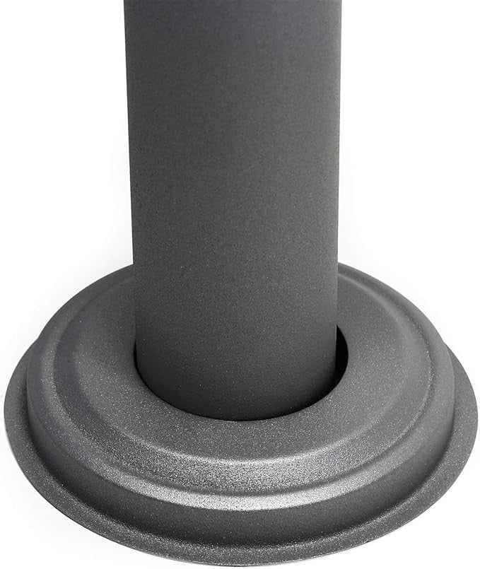 Outdoor Lockable Multi Slot Letterbox System 8 Compartments Steel Anthracite