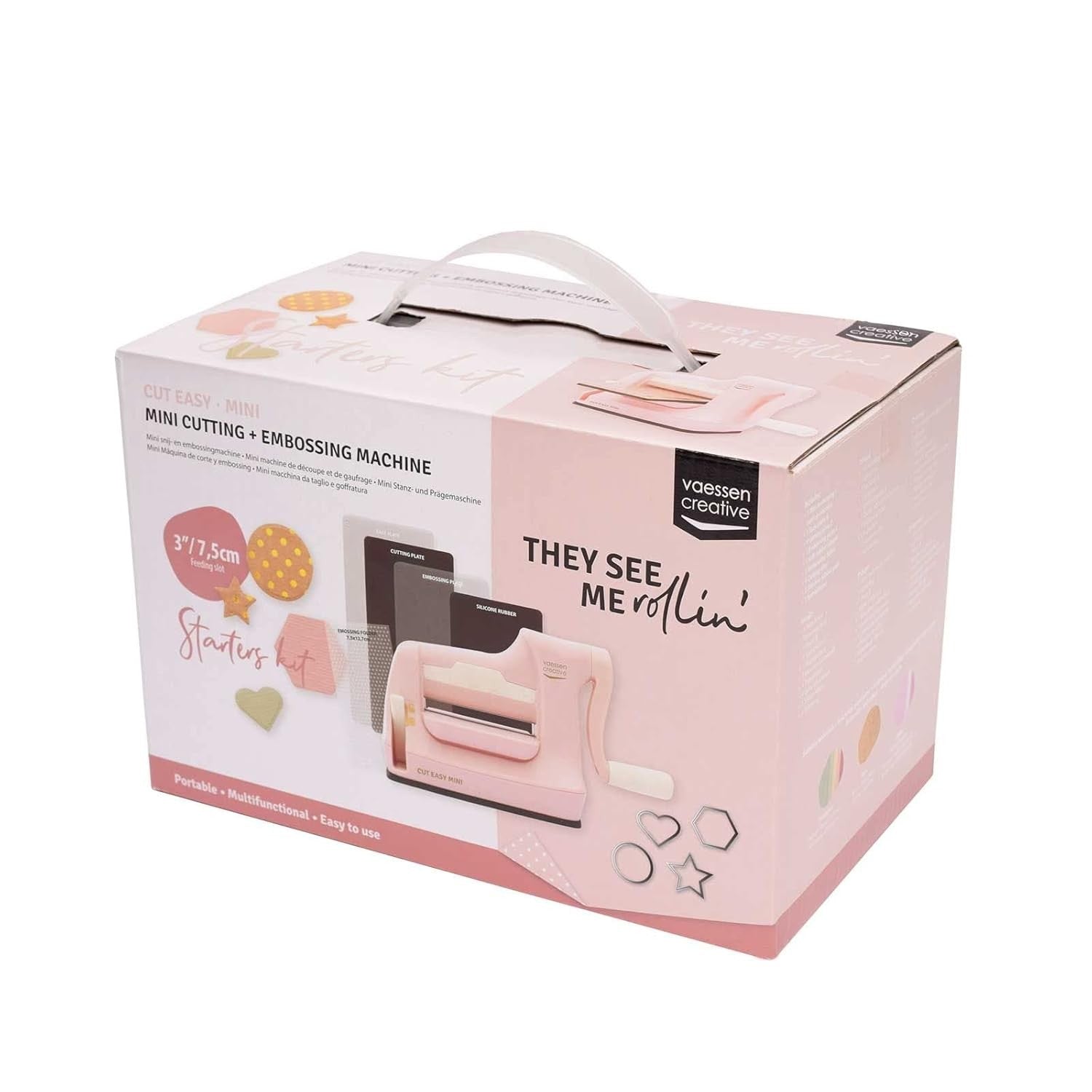 Mini Die Cutting & Embossing Machine for Card Making Scrapbooking Crafts