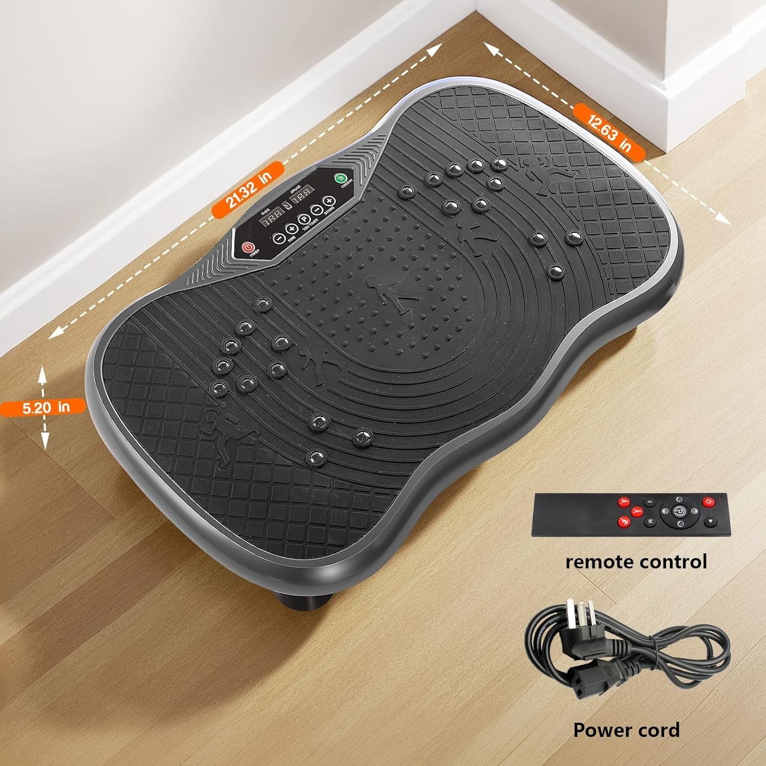 Vibration Plate Exercise Machine 120 Speeds 10 Modes 180W Body Shaper