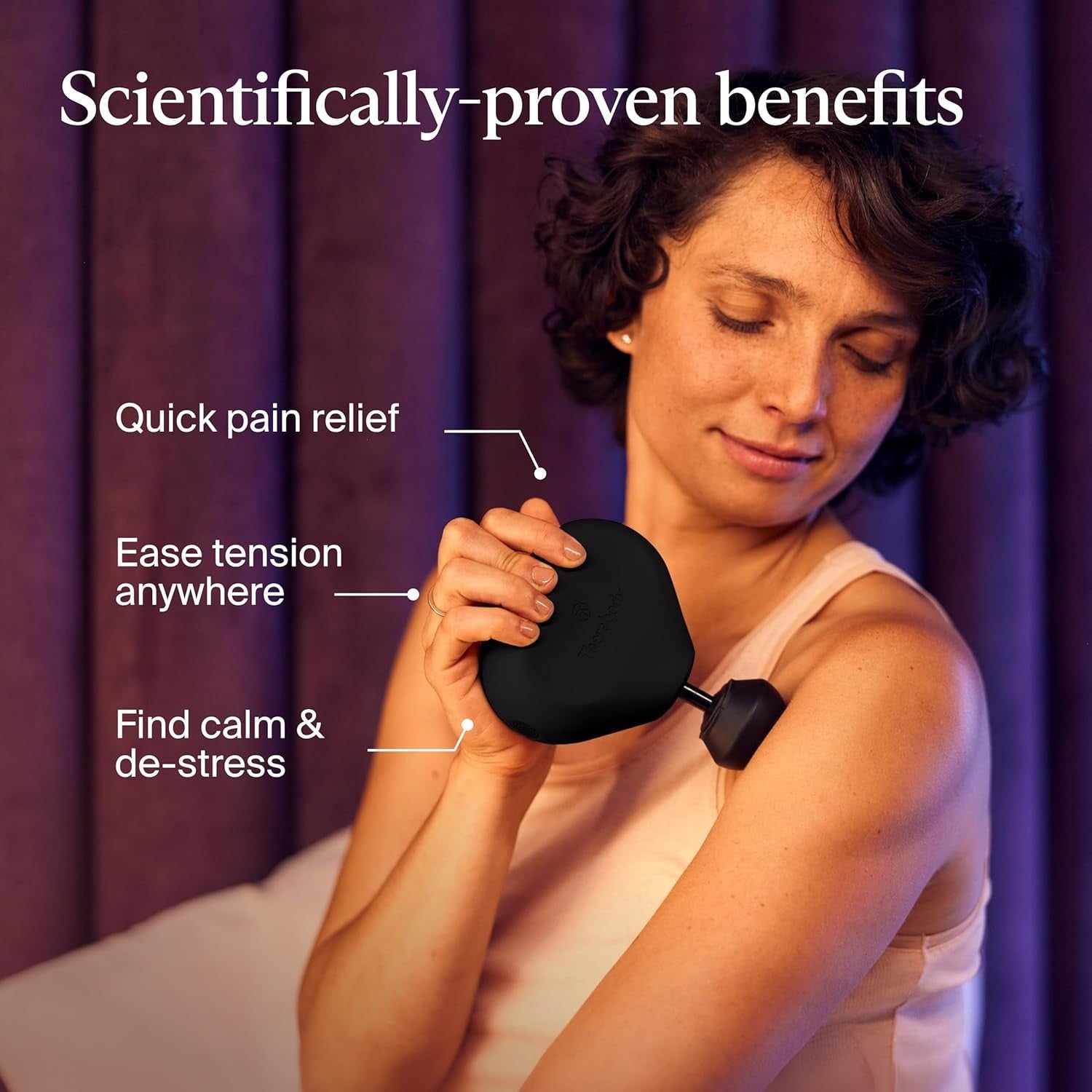Mini Massage Gun Deep Tissue Percussion Ultra Compact Quiet Muscle Therapy