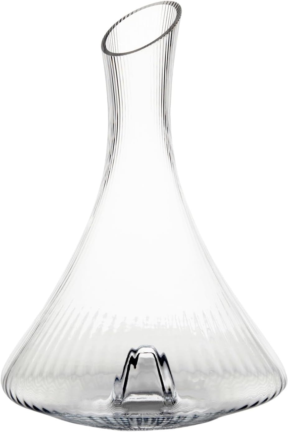 Handmade Wine Carafe Decanter 1.48L Mouth-Blown Crystal for Red & White Wine