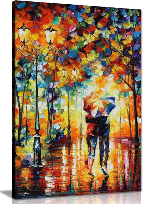 Romantic Couple Canvas Wall Art Print Bedroom Living Room Decor 30x20