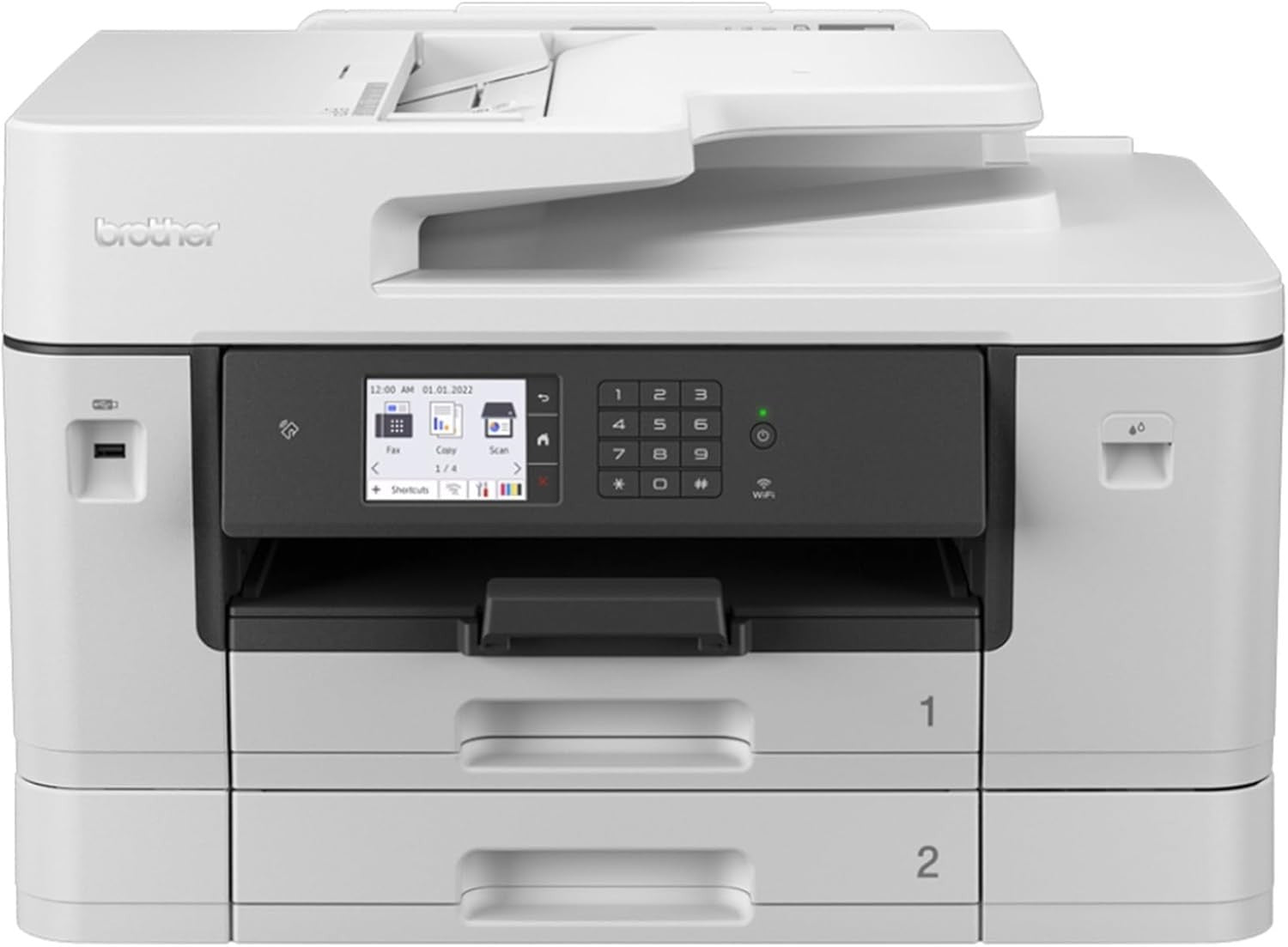 A3 Wireless Colour Inkjet Printer | 4-in-1 | Fast 28ppm | Black
