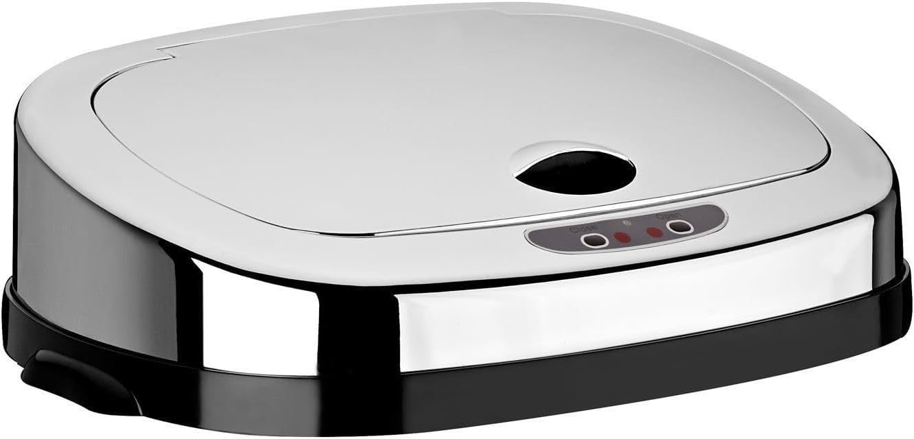 30L Automatic Sensor Kitchen Bin Stainless Steel Soft Close Black