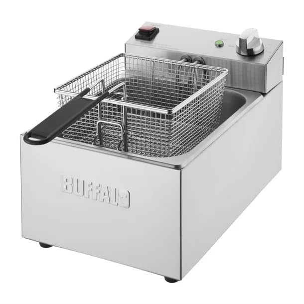Commercial Electric Deep Fryer 5L 2800W Countertop Stainless Steel