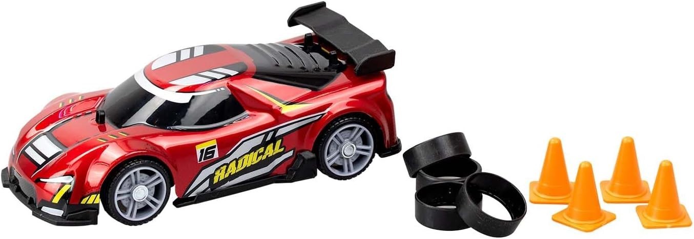 Build 2 Drive Radical Racer RC Car for Kids 6+, 8KM/H 2.4GHz Remote Control Car