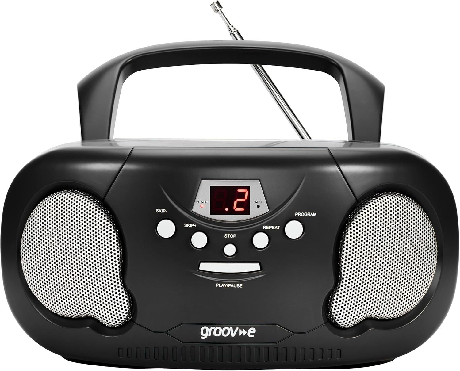Portable Kids Boombox CD Player with Radio, Story CD & Aux