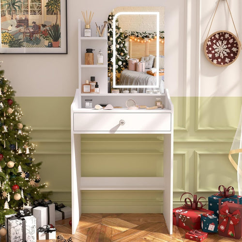White Lacquer Furniture Cabinet Storage Unit Modern Bedroom Living Room 40cm Dee