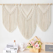 Large Boho Macrame Wall Tapestry 110x82cm Bedroom Decor