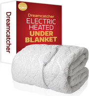 Single Electric Underblanket Fitted Mattress Cover 3 Heat Settings Washable