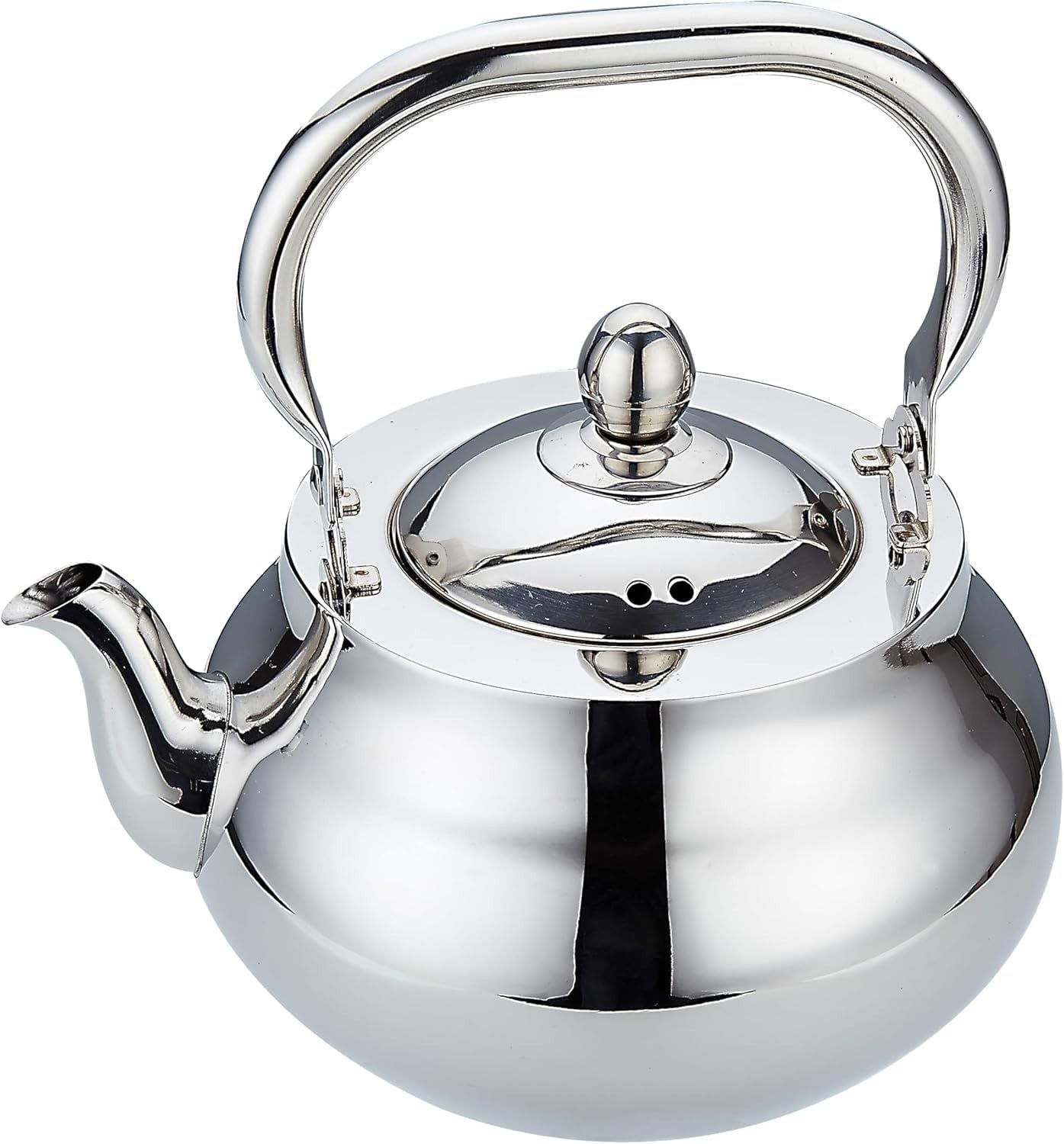 Stainless Steel Teapot 2000ml Tea Pot Infuser Induction Stovetop