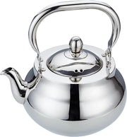 Stainless Steel Teapot 2000ml Tea Pot Infuser Induction Stovetop