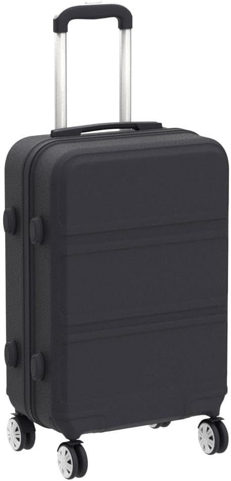 Medium Travel Suitcase 24” ABS+PC Hard Shell Spinner Wheels TSA Lock
