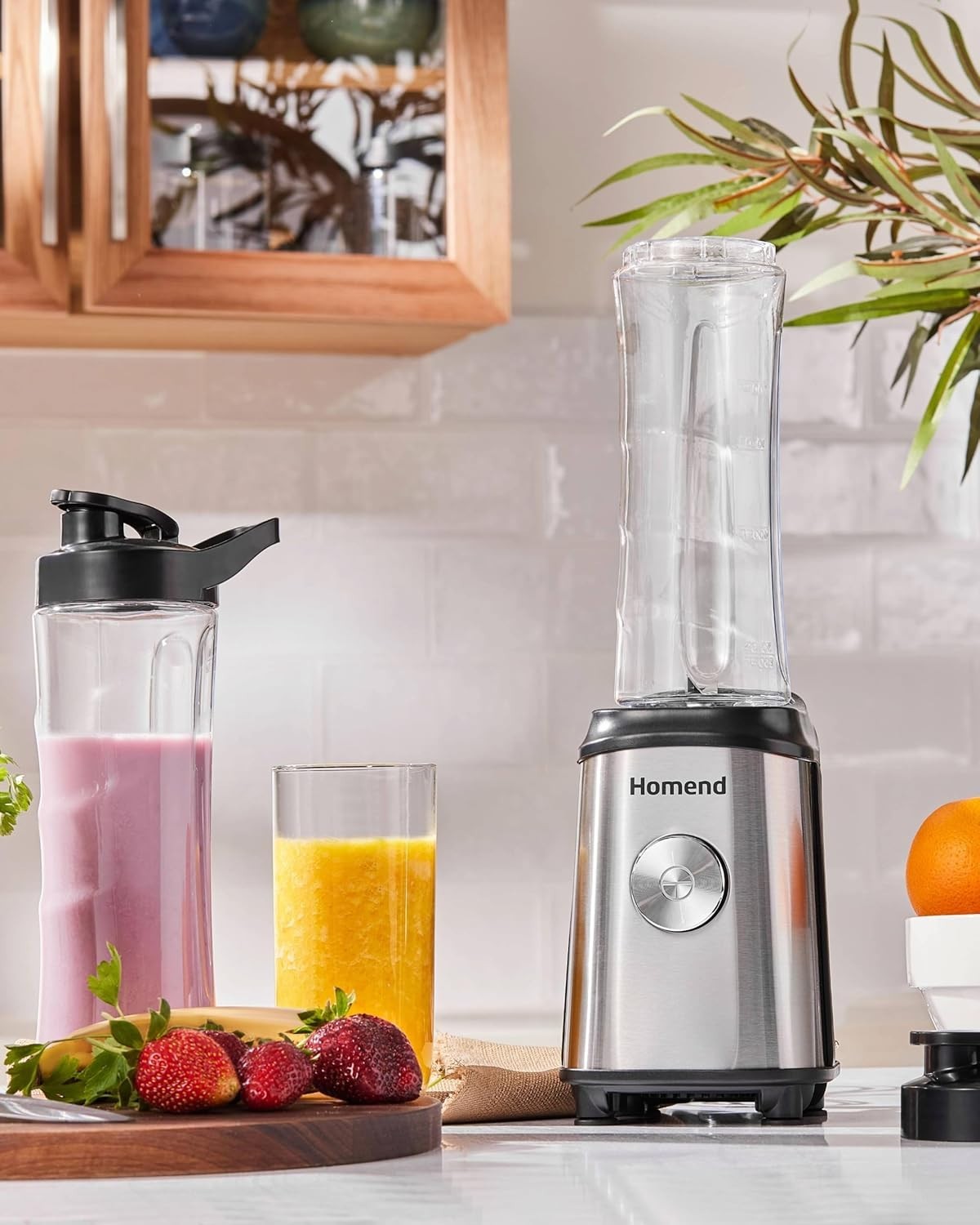 Powerful 350W Personal Blender with 2 BPA-Free Bottles | Smoothies & Shakes