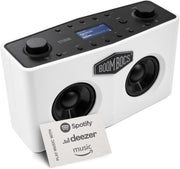 WiFi Internet Radio Bluetooth Speaker FM Alarm, 15H Battery