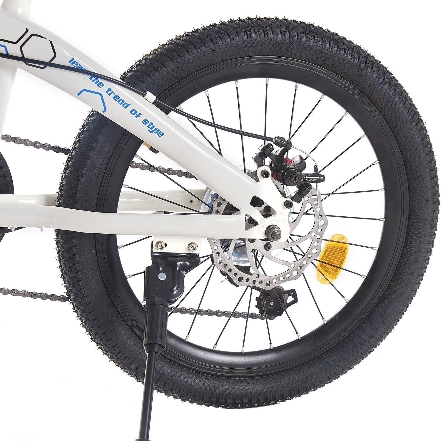 20" Foldable Lightweight Folding Bike 7-Speed Disc Brake Urban Commuter