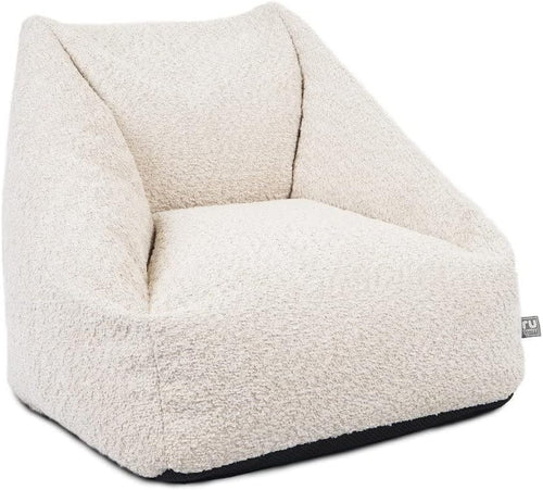 Kids Boucle Bean Bag Chair Soft Armchair Seat Washable Cover Toddler Room