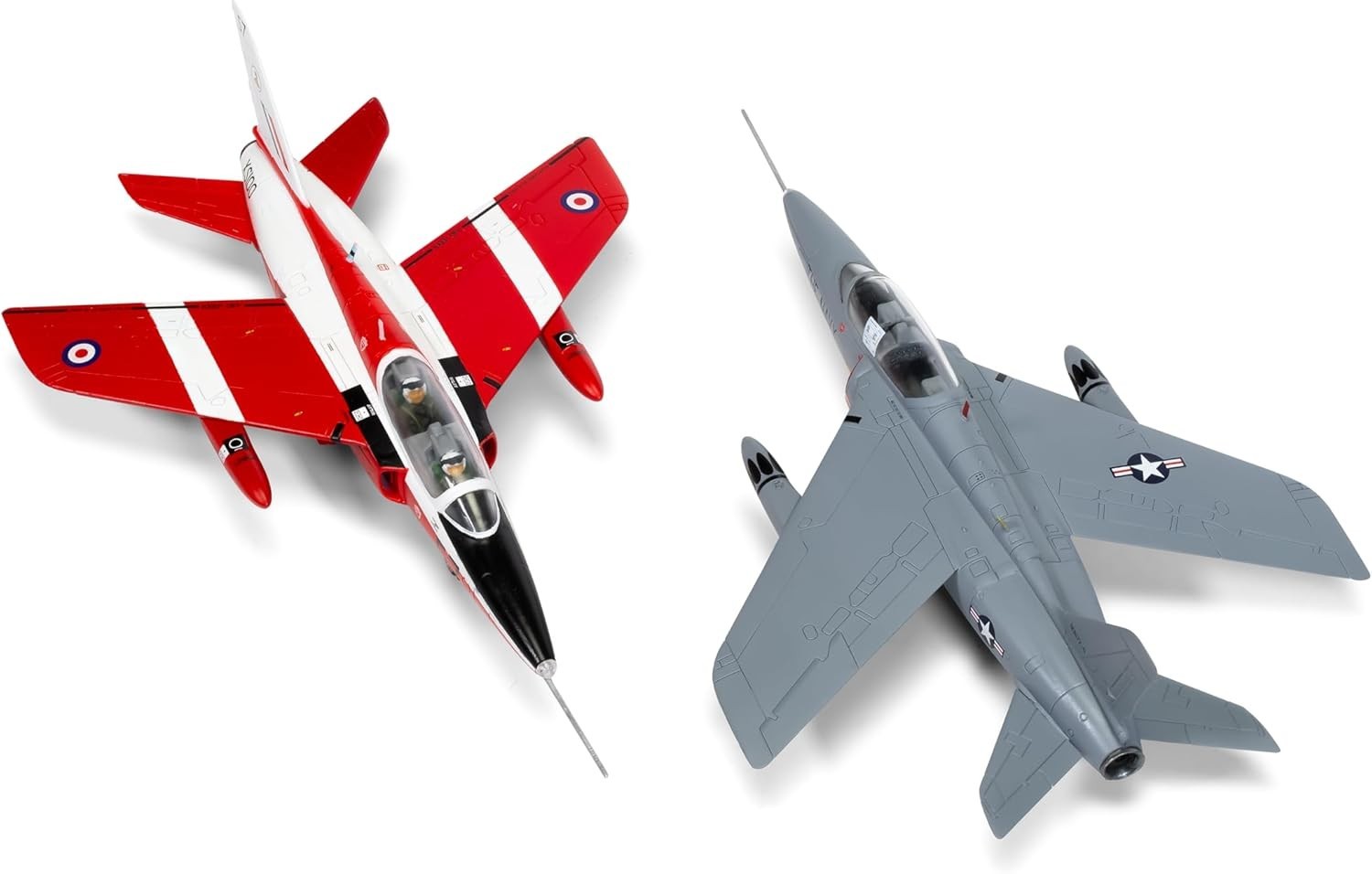 1:72 Scale Model Jet Aircraft Kit with Sprues & Decals - Advanced Assembly Set