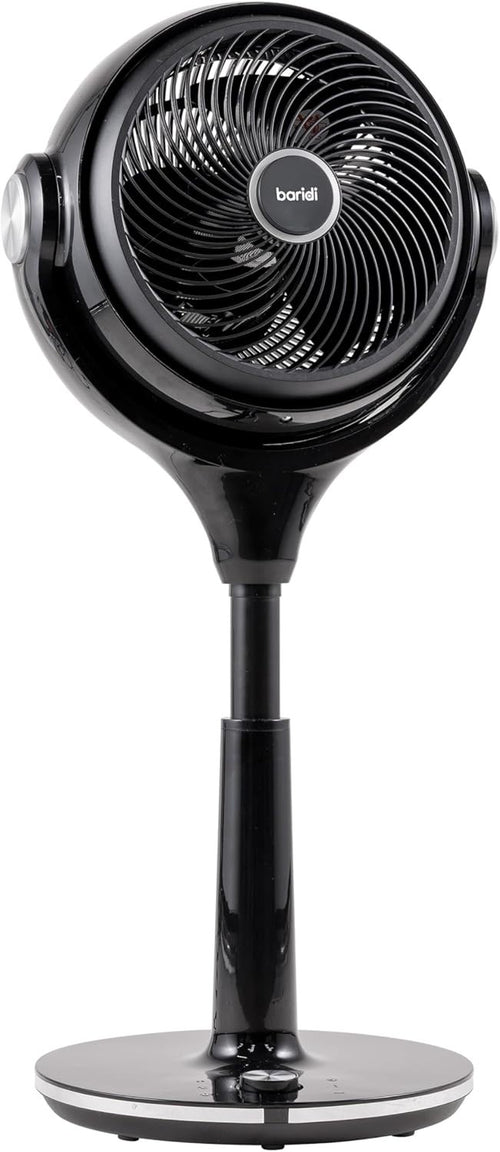 Pedestal Fan w/ Remote Control & 12hr Timer – 30 Speeds Ultra Quiet Oscillating