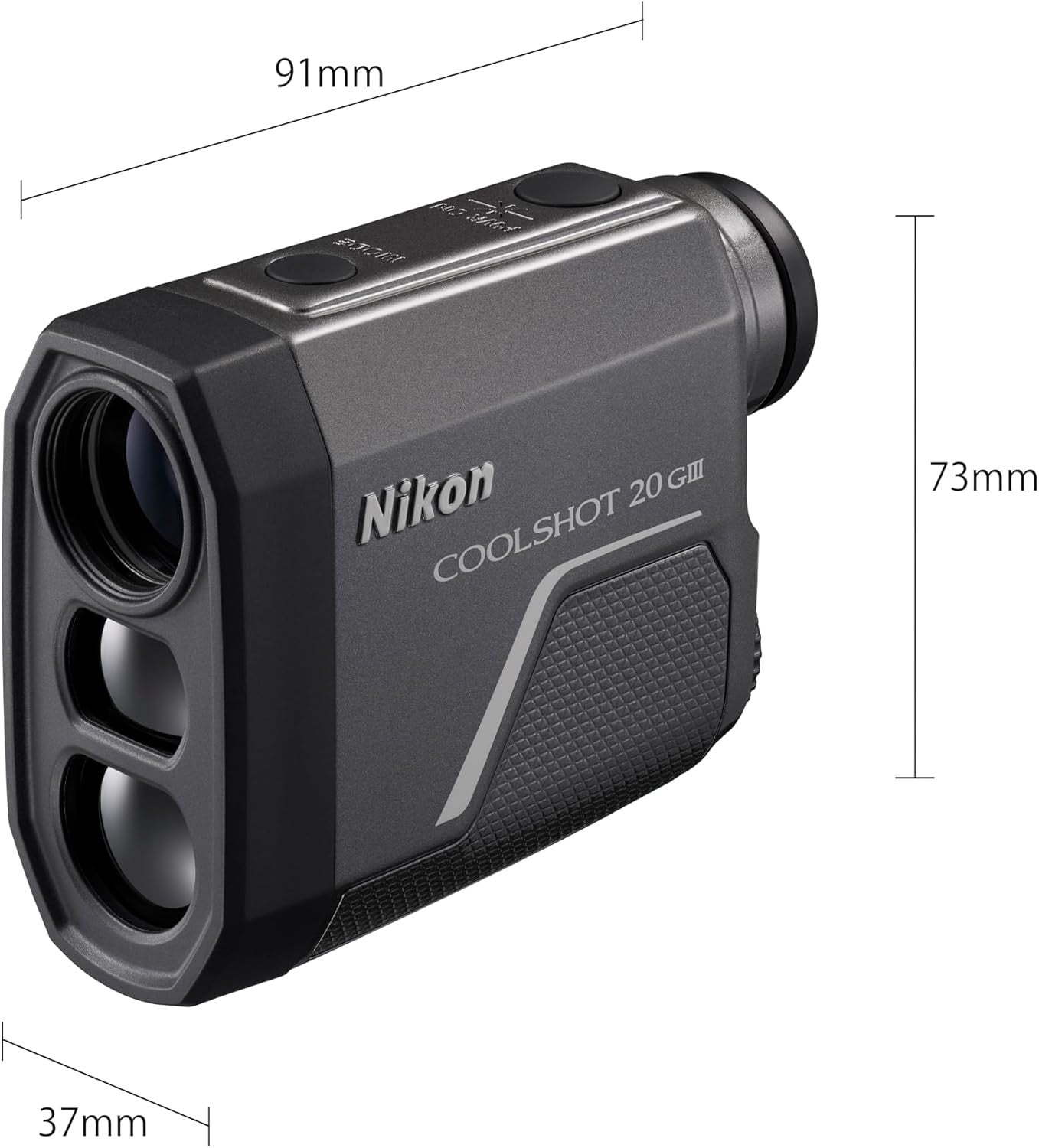 Golf Rangefinder 800 Yards Laser 6X Magnification First Target Priority