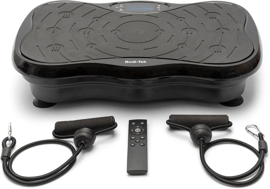 Compact Vibration Plate Fitness Trainer Full Body Workout 99 Speeds