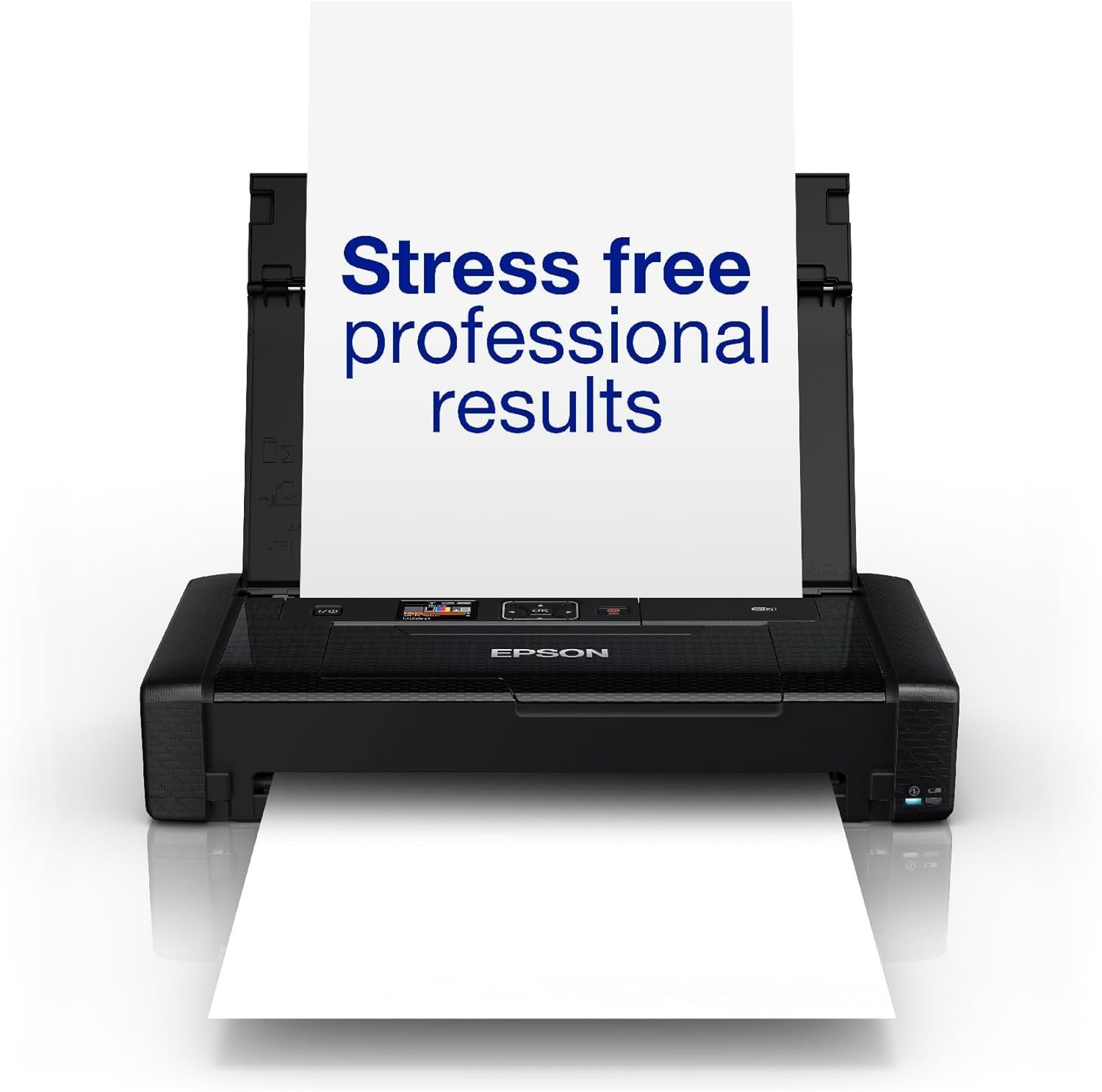 WorkForce WF-110W Portable A4 Wireless Inkjet Printer with Battery