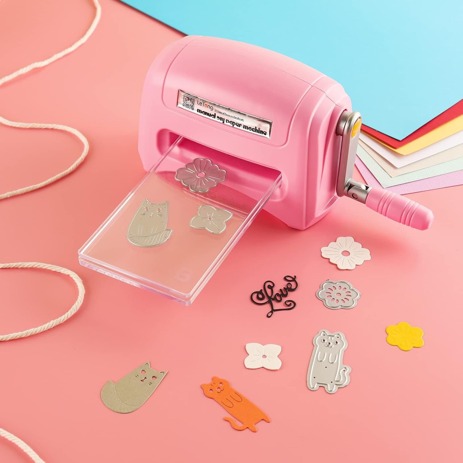 Mini Die Cutting Machine Portable Manual Embossing Paper Card
