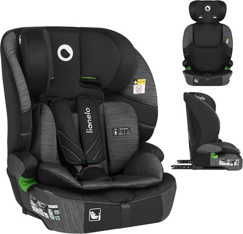 ISOFIX Child Car 12 Months–12 Years Side Impact Adjustable Headrest