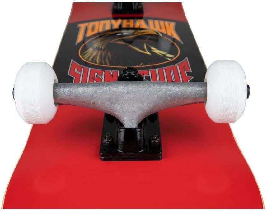 Red Beginner Skateboard 31.5"x8" Maple & Aluminium 54mm Wheels