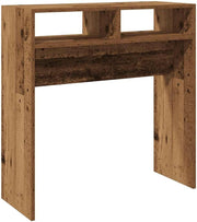Modern Rectangular Engineered Wood Console Table, 78x30x80 cm, Space Saver