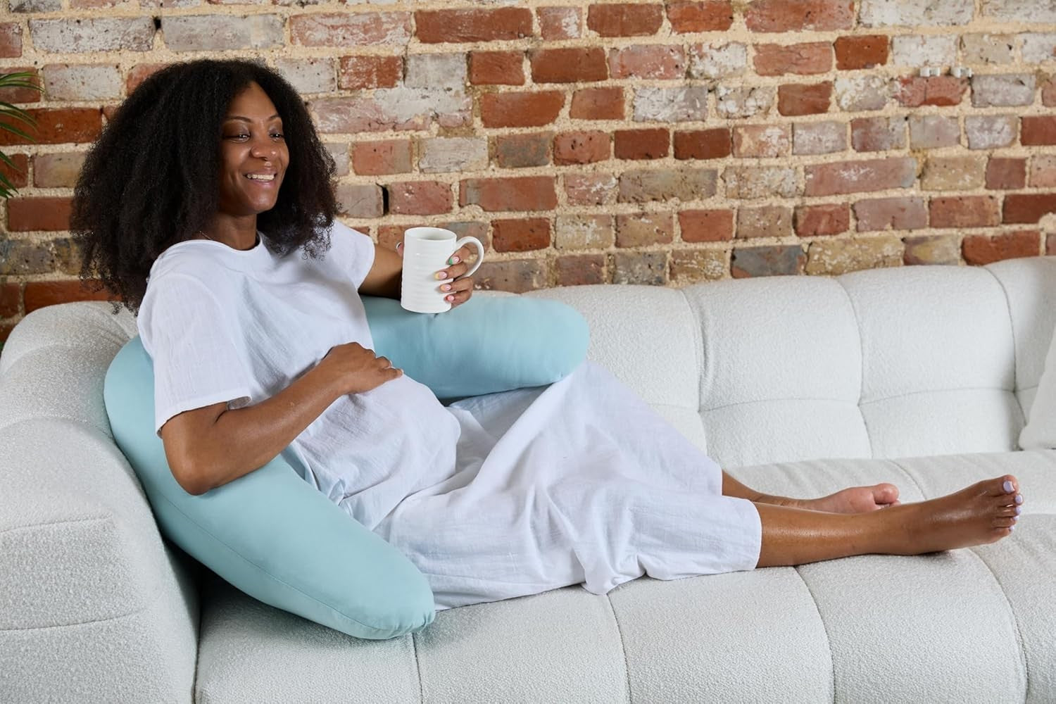 Pregnancy Pillow Breathable Maternity Body Support Nursing Leg Pillow