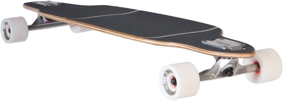 38" Maple Longboard 8.75" Wide Burned Olive Adult Complete