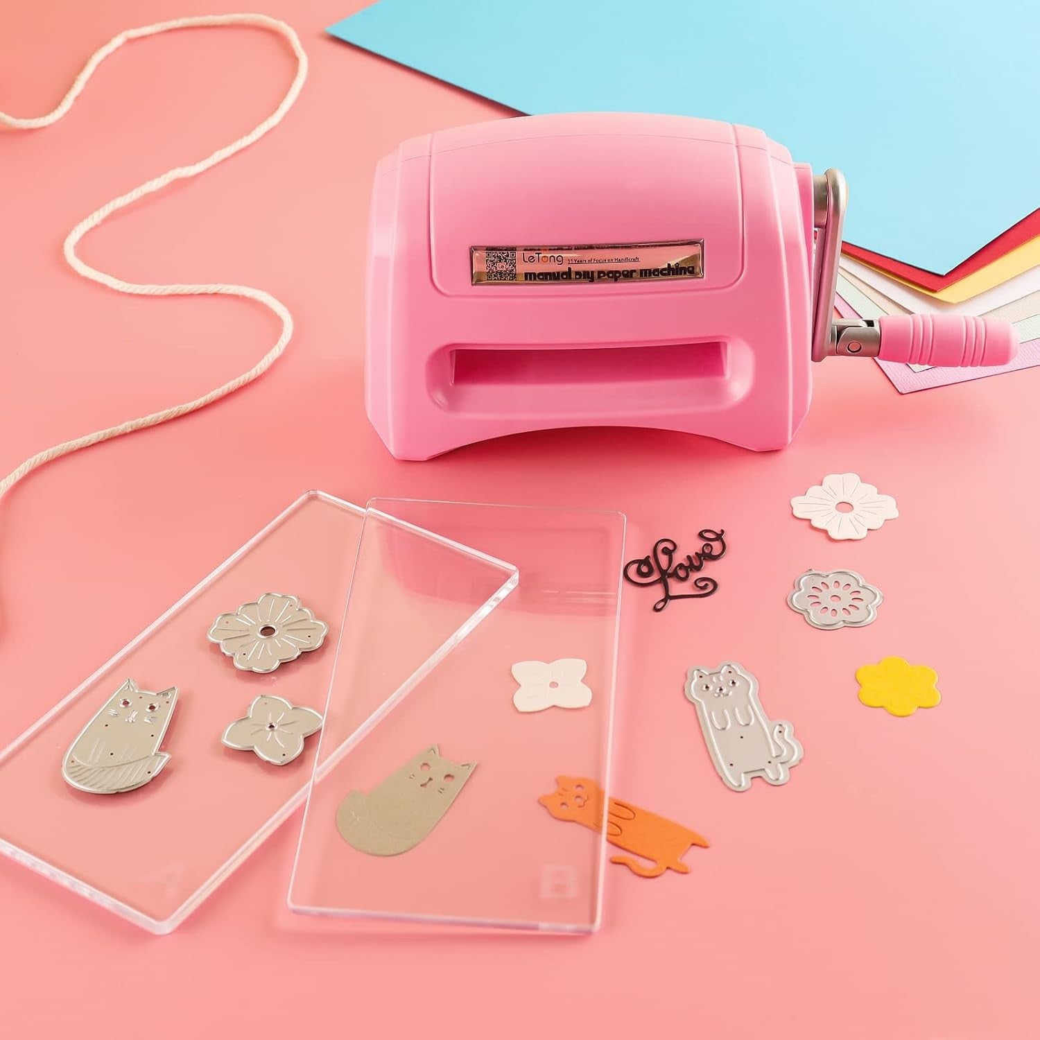 Mini Die Cutting Machine Portable Manual Embossing Paper Card