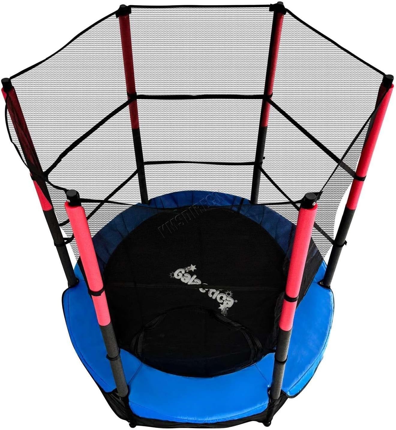 55” Kids Mini Trampoline Safety Enclosure Indoor Outdoor Junior Play