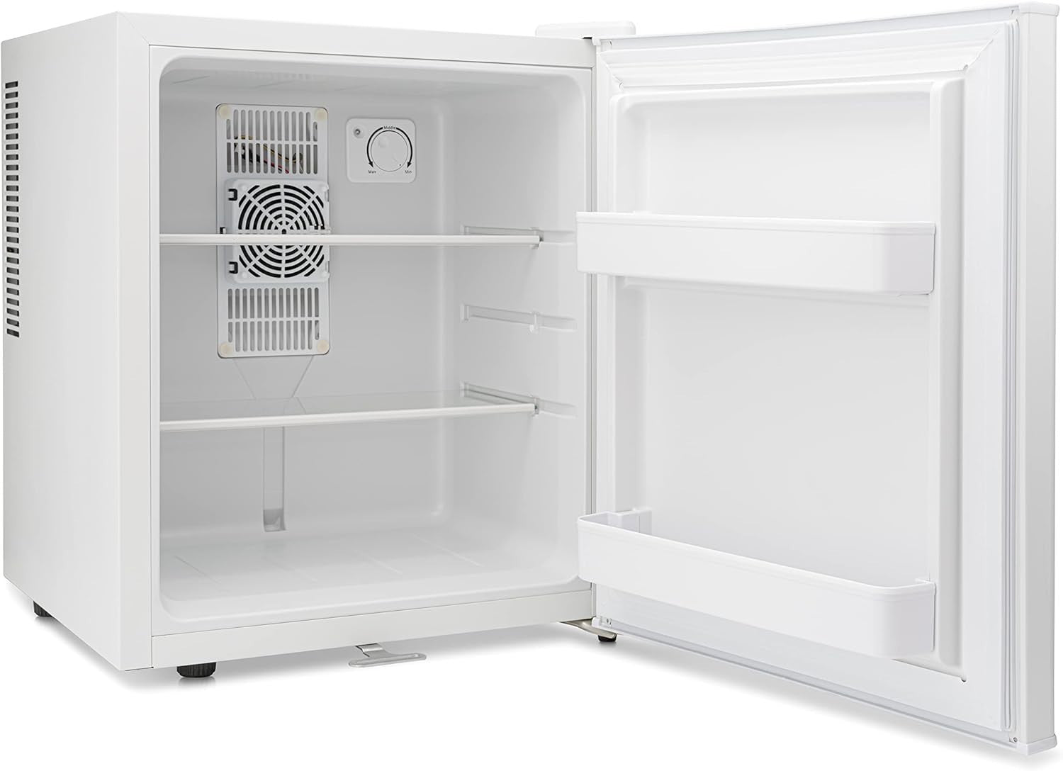 Mini Fridge 30L Compact Table Top Frost-Free LED Lockable White