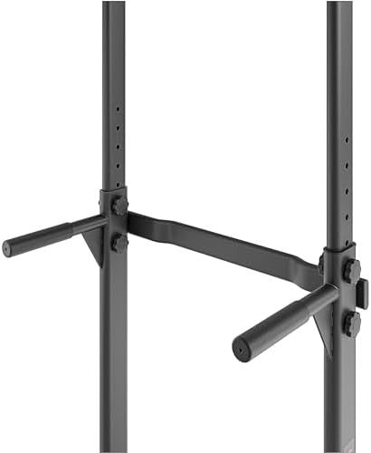 Adjustable Pull Up Dip Station Power Tower Multi-Grip Home Gym 150kg