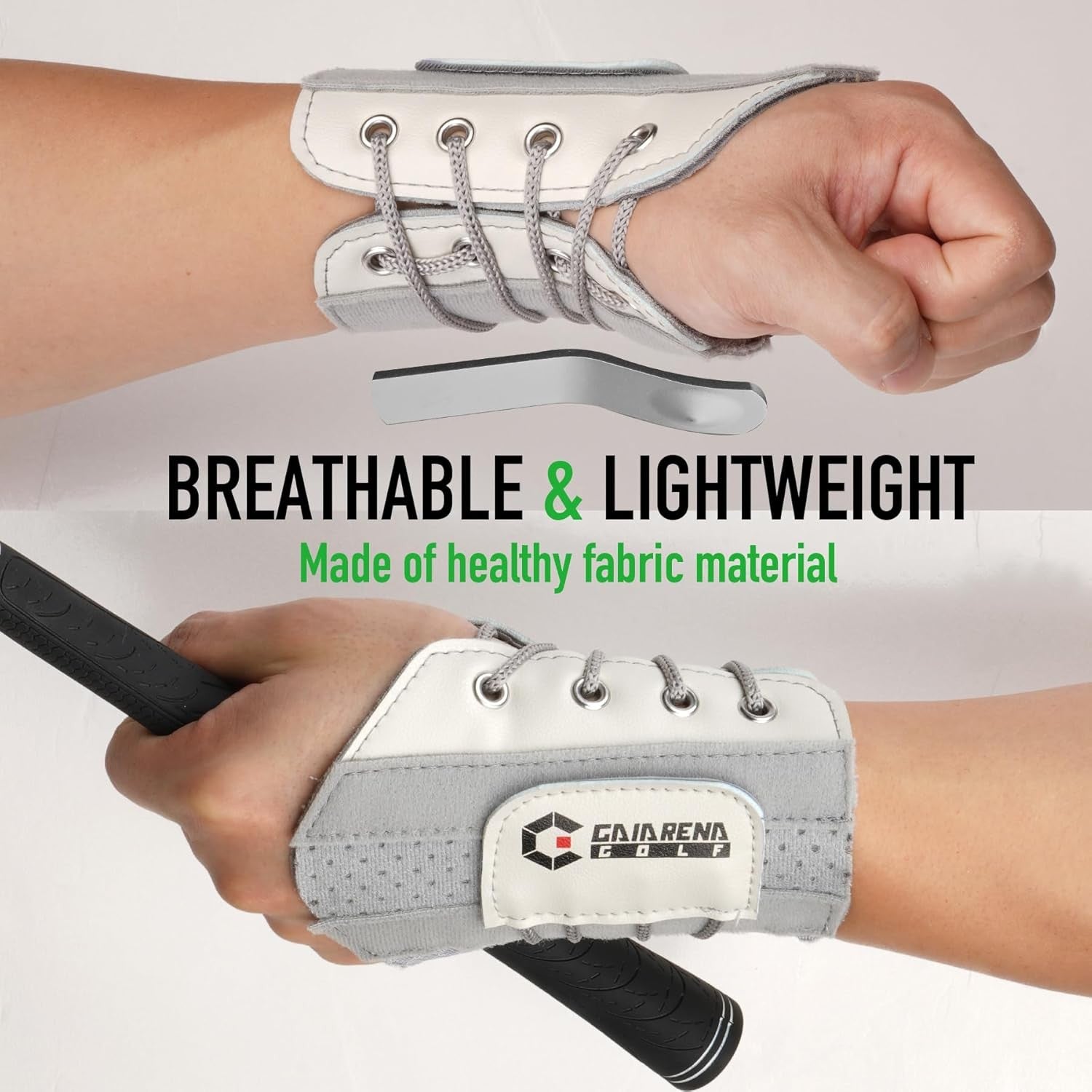 Golf Wrist Brace Swing Trainer Hinge Aid Left Hand Improve Angle
