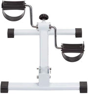 Compact Pedal Exerciser Adjustable Resistance Seated Arm Leg Trainer