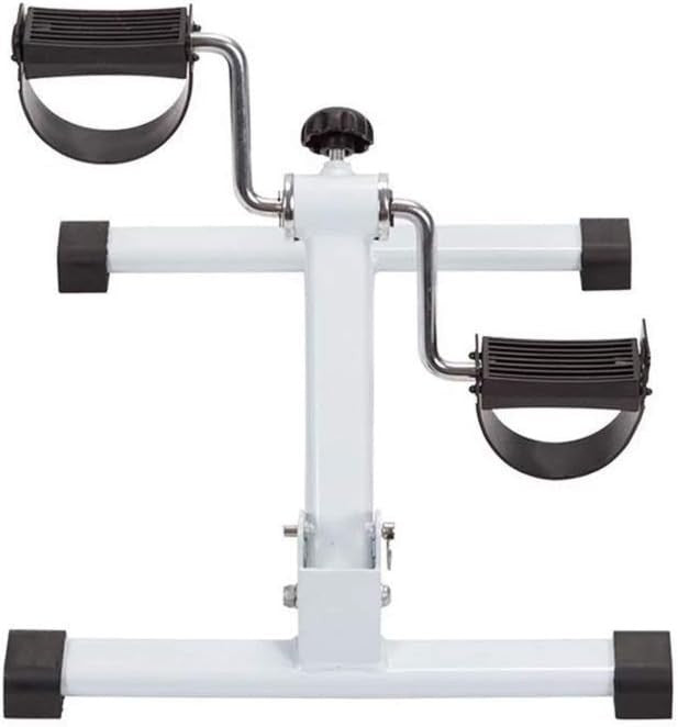 Compact Pedal Exerciser Adjustable Resistance Seated Arm Leg Trainer