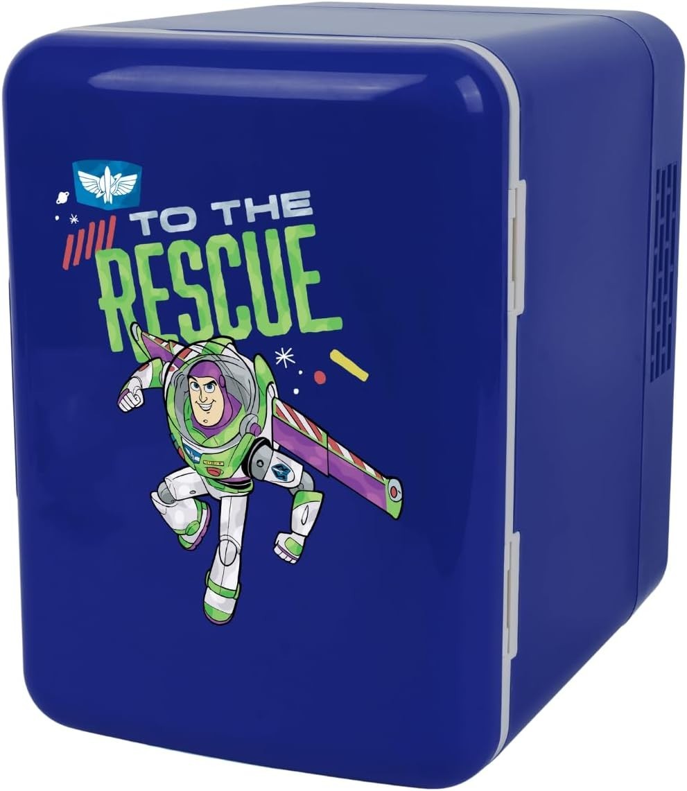 Buzz Lightyear 4L Mini Fridge Portable Cooler Freezerless AC Use Toy Story